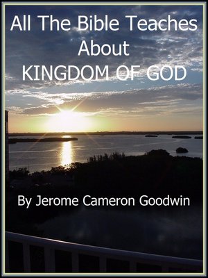 cover image of KINGDOM OF GOD